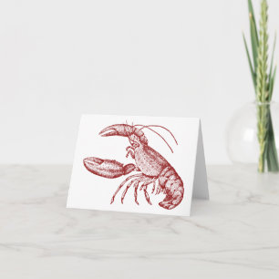 Lobster Notecards