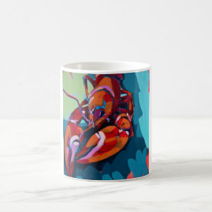 Lobster Painting - Beach Home Decor Coffee Mug