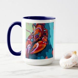 Lobster Painting - Beach Home Decor Mug