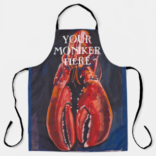 Lobster Personalised  Apron