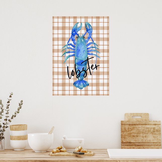 Lobster  poster (Kitchen)