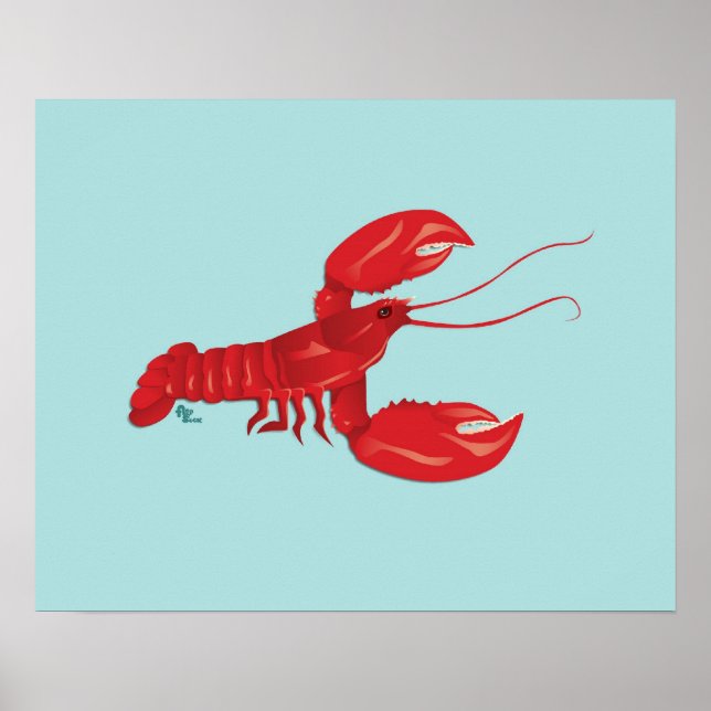 Lobster Poster (Front)