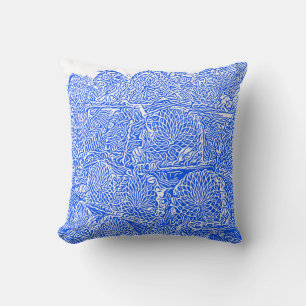 Lobster Pot Illustration - Light Reverse Cushion