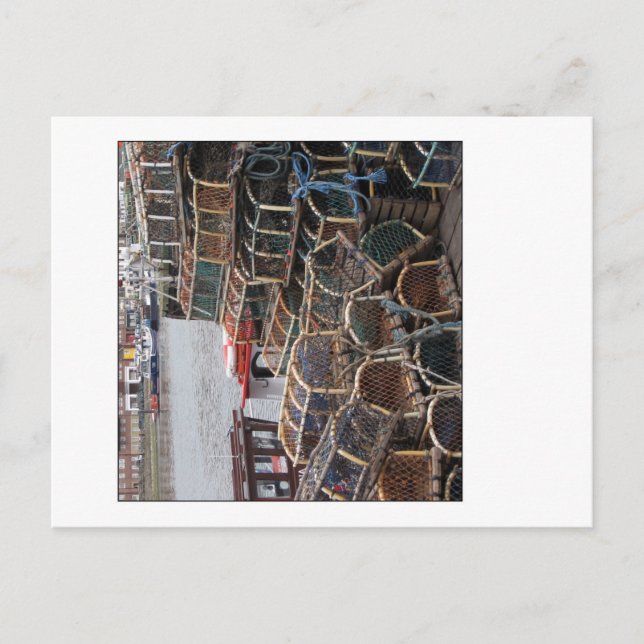 Lobster Pots Postcard (Front)