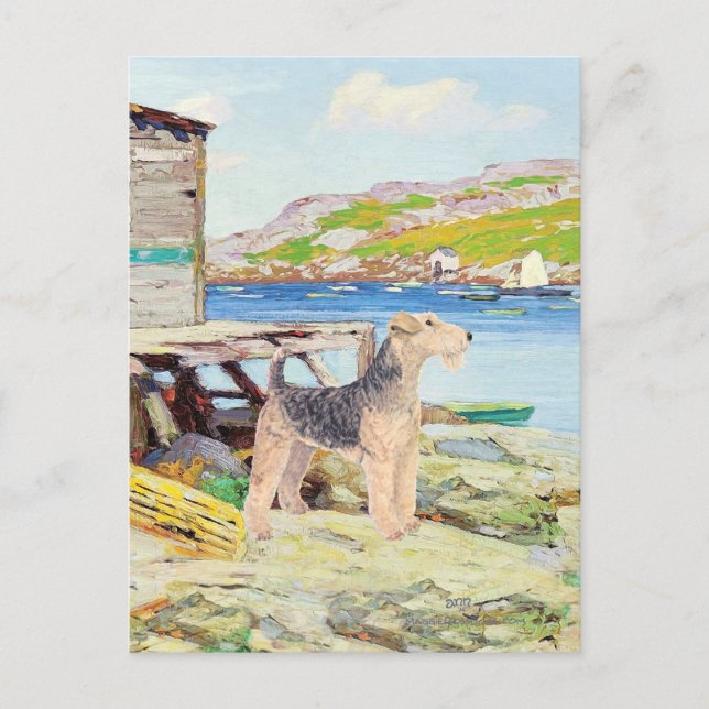 Lobster Pots Postcard (Front)