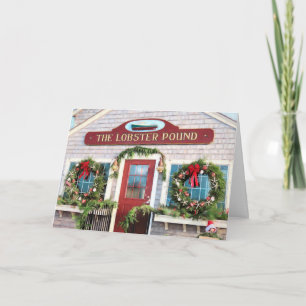 Lobster Pound holidays Card