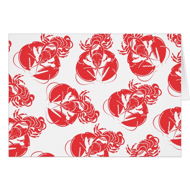 lobster print (Front Horizontal)