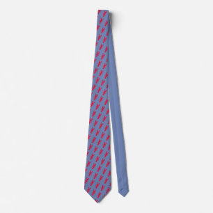 Lobster Print Tie
