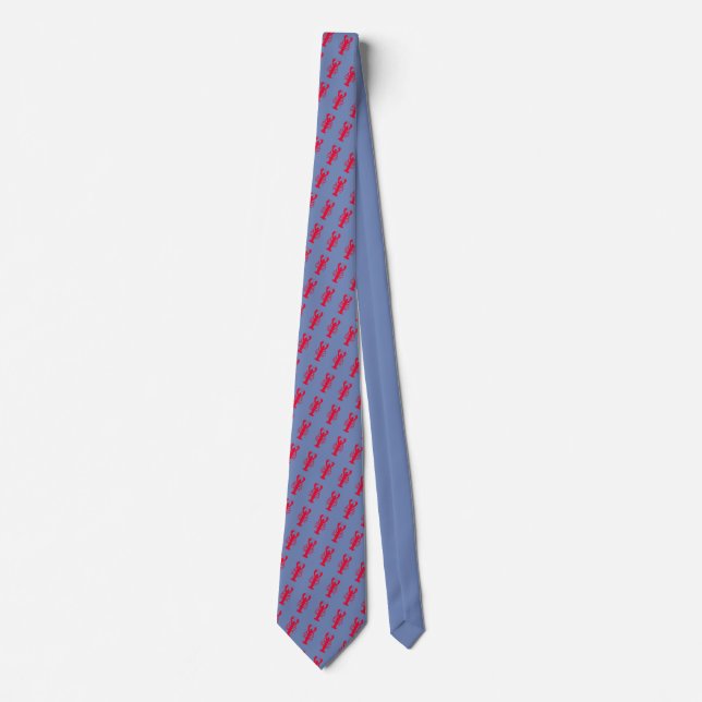 Lobster Print Tie (Front)