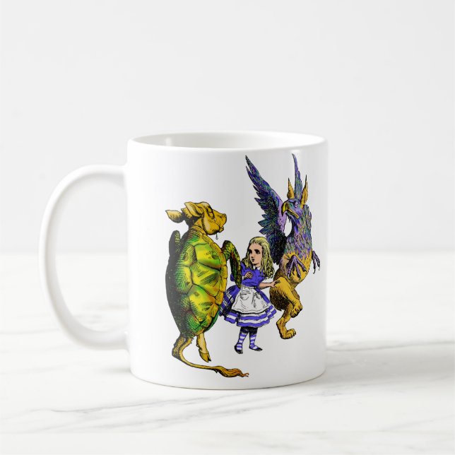 Lobster Quadrille Coffee Mug (Left)