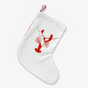 Lobster Shaped Scuba Dive Flag Christmas Stocking
