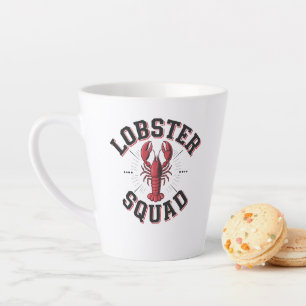 Lobster Squad Latte Mug