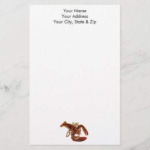 Lobster Stationery