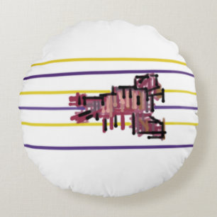 Lobster summer joy round cushion