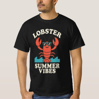 Lobster Summer Vibes – Cute Coastal Crab T-Shirt