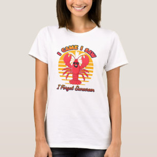 Lobster Sunburn - I Came I Saw I Forgot Sunscreen T-Shirt
