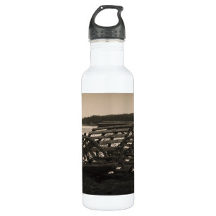 Lobster Traps Sepia 710 Ml Water Bottle