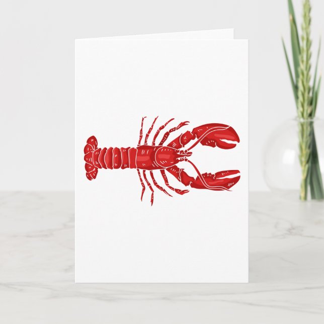 Lobster Vector Card (Front)