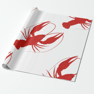 lobster wrapping paper
