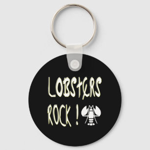 Lobsters Rock! Keychain