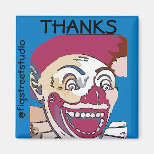 Local Artist, Thanks, edit text Magnet