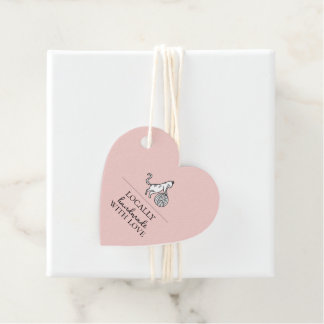 Local Business Cat Yarn Crafting Knit Handmade Tag