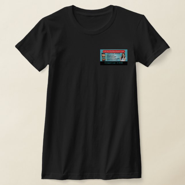 Local City Places T-shirt (Laydown)