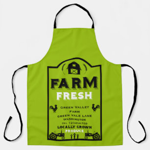Local Farm Produce Marketing Apron