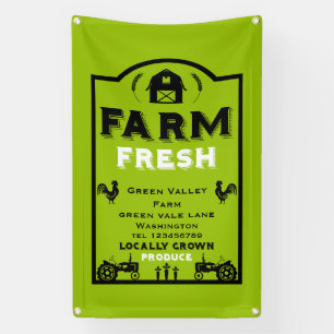 Local Farm Produce Marketing Banner