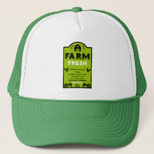 Local Farm Produce Marketing Trucker Hat