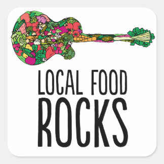 Local Food Rocks Sticker