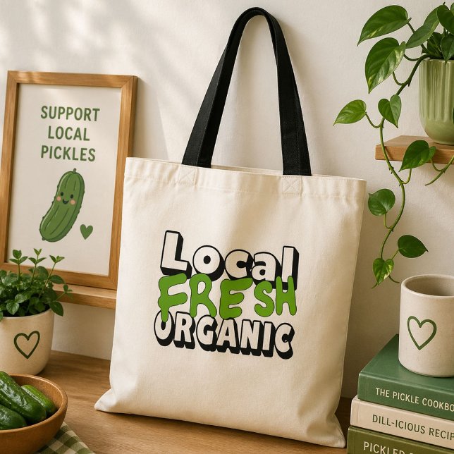 Local Fresh Organic Tote Bag (Creator Uploaded)