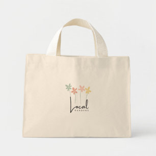 Local Gardens Wildflower Tote Bag – Minimalist Han