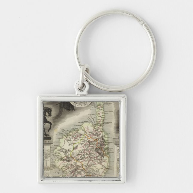 Local heros products, landscapes key ring (Front)