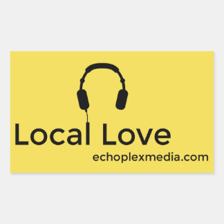 Local Love Stickers! Rectangular Sticker