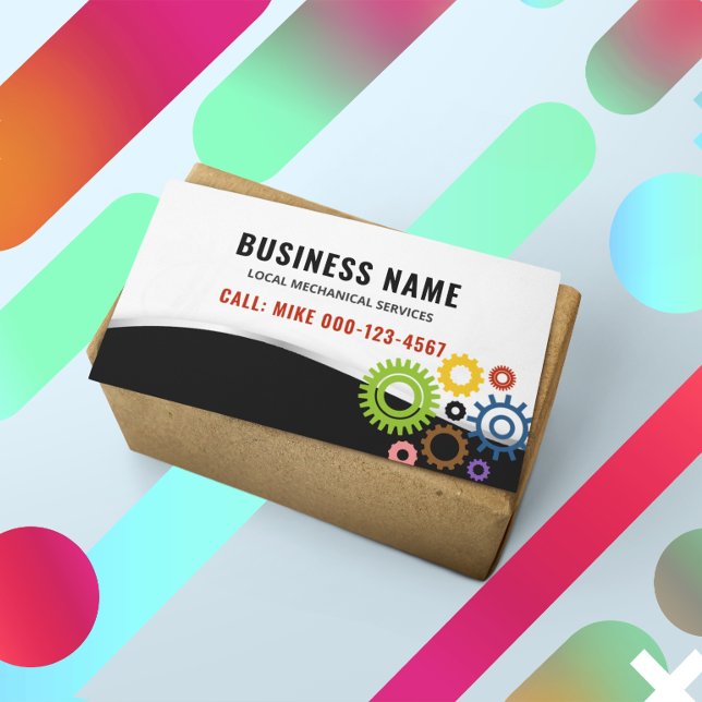 Local Mechanic  Magnetic Business Card (Creator Uploaded)
