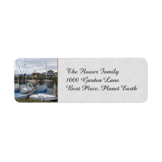 Local Moorage Return Address Label