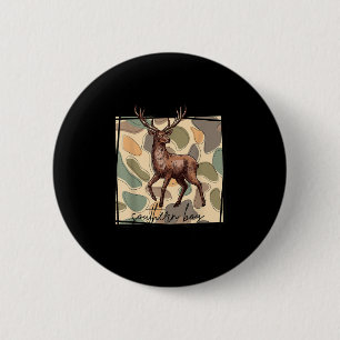 Local Southern Boy Deer Hunting Camo Outdoor Vinta 6 Cm Round Badge