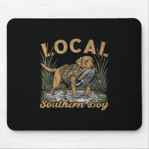 Local Southern Boy Duck Hunting Waterfowl Outdoor Mouse Pad