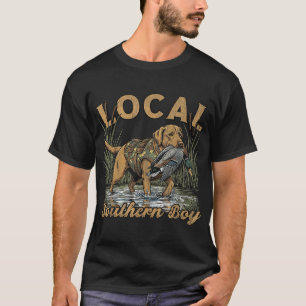 Local Southern Boy Duck Hunting Waterfowl Outdoor T-Shirt