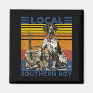 Local Southern Duck Hunting Dog Black Lab Outdoor  Magnet