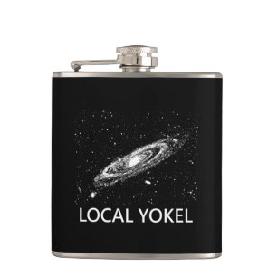 Local Yokel Hip Flask