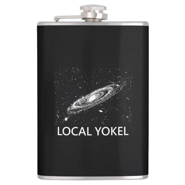 Local Yokel Hip Flask (Front)