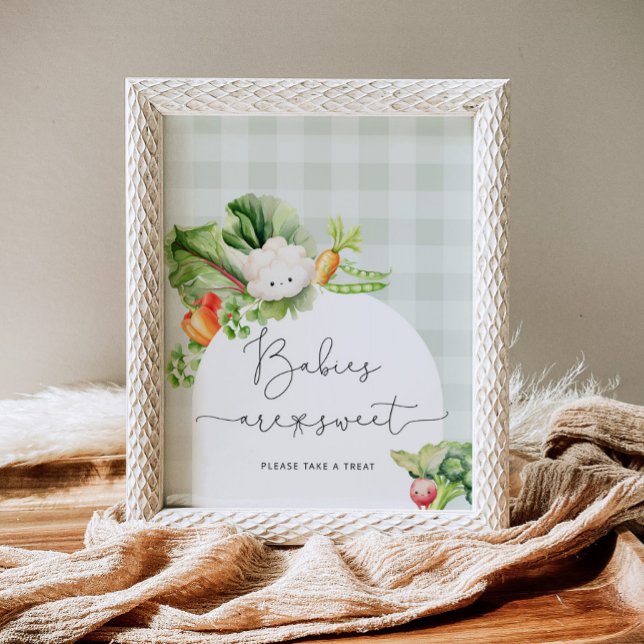 Locally grown baby Babies are sweet Poster (Creator Uploaded)