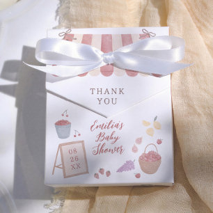Locally Grown Baby Baby Shower Thank You Favour Box