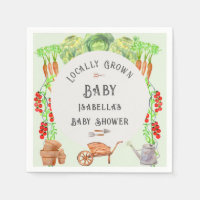 Locally Grown Baby Farmers Market Baby Shower