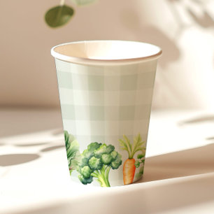 Locally grown baby Farmers market baby shower Paper Cups