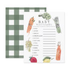 Locally Grown Baby Farmers Market Word Scramble