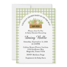 Locally Grown Baby Is On The Way Baby Shower