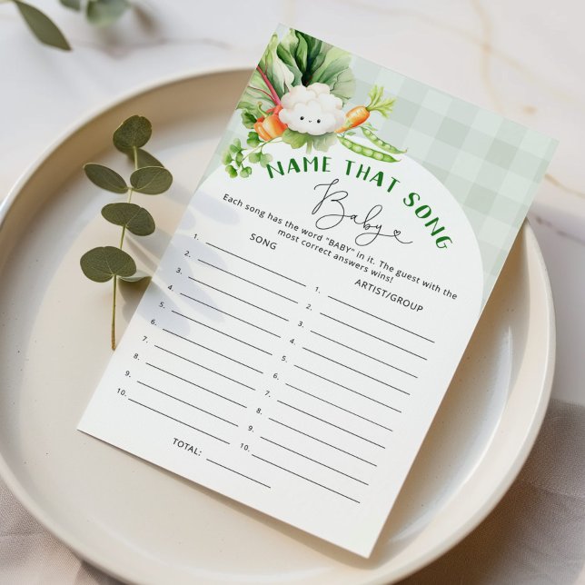 Locally grown baby Name that song baby shower game (Creator Uploaded)